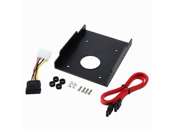 LogiLink AD0013, Plast, Svart, 100 mm, 122 mm, 25 mm, 105 mm