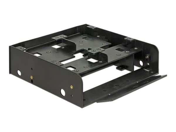 DeLOCK installasjonsramme - Ramme - 5,25" til 1 x 3,5" og 2 x 2,5" - sort