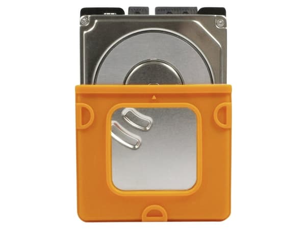 Fantec 2,5" HDD-skyddshylsa, orange, 50 g