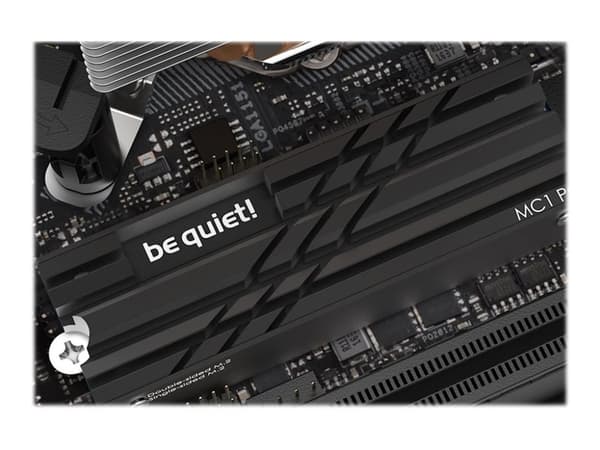 be quiet! MC1 PRO - Fasttilstands-drevvarmelegeme - svart