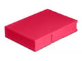 Miniatyrbild 4 av 5: Delock Protection Box - Skyddad hårddisk - kapacitet: 1 hårddisk (3,5") - röd
