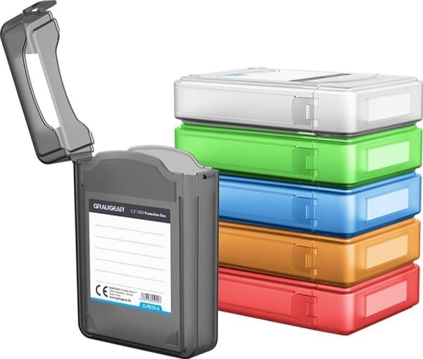 Graugear HDD beskyttelsesboks sett for 6x 3,5''