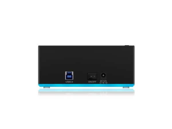 ICY BOX IB-127CL-U3 - Fast tilstand / harddiskstasjonsoppstilling - 2 brønner (SATA-600) - USB 3.2 Gen 1 (ekstern)