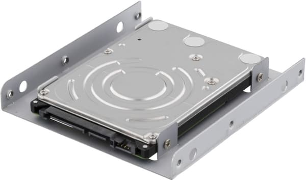 DELTACO monteringsramme til at kunne montere en 2,5" harddisk i en 3,5