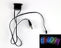 Miniatyrbild 1 av 5: Glowstrip driver 5v USB för slingor Neonslingor / EL-wire