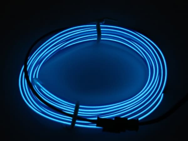 Glowstrip 200cm med glödande effekt styling som neon / EL-wire