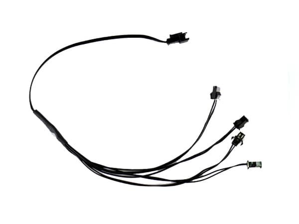 1 blir 4 kabelsplit för Glowstrip  slingor Neonslingor  EL-wire