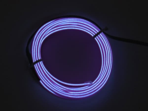 Glowstrip 300cm med glödande effekt styling som neon / EL-wire