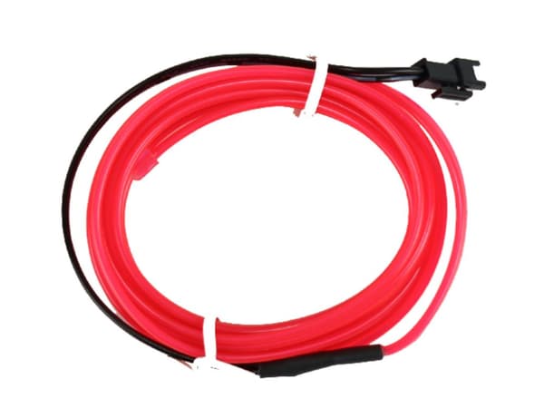 Glowstrip 300cm med glödande effekt styling som neon / EL-wire