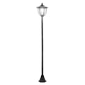 Miniatyrbild 1 av 9: Solträdgårdslampa, 30/60 Lumen, Ø26.5xH177 cm, Svart
