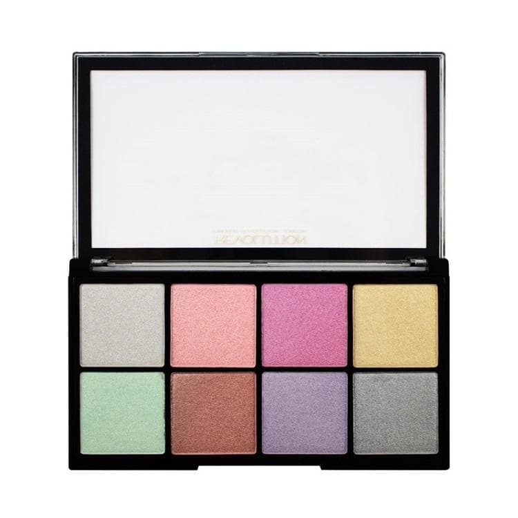 Makeup Revolution Ultra Cool Glow Palette Set rozświetlaczy