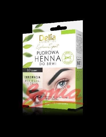 Delia Cosmetics Henna eyebrow powders 1.0 4g black