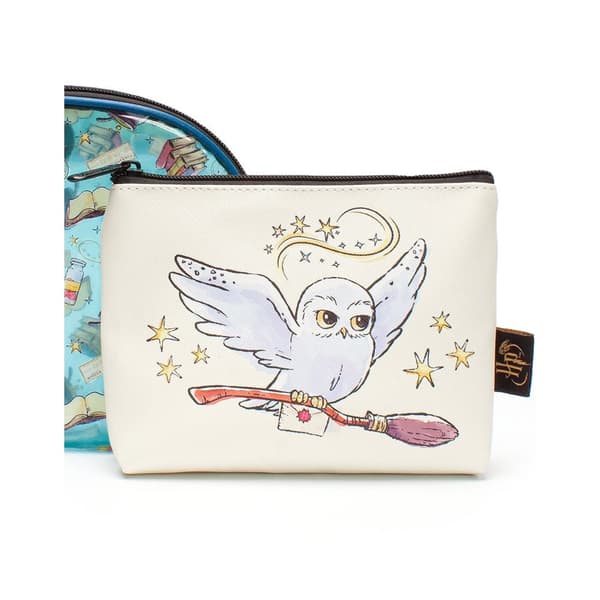 Harry Potter Womens/Ladies Cosmetic Case (Pack of 3)