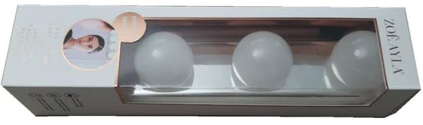 Zoe Ayla Led Vanity Mirror Lights Makeup 4 Bulbs Portable Hollywood Style Lamps