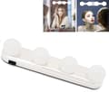Miniatyrbild 1 av 6: Zoe Ayla Led Vanity Mirror Lights Makeup 4 Bulbs Portable Hollywood Style Lamps