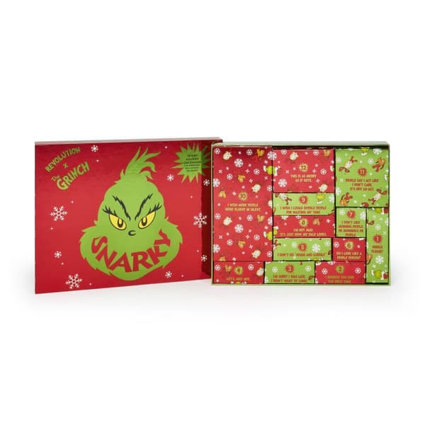Makeup Revolution x The Grinch 12 Days Advent Calendar CDON