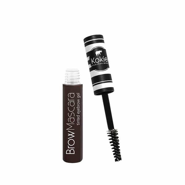 Kokie Cosmetics Kokie's Brow Mascara Sävytetty kulmageeli - Tummanruskea