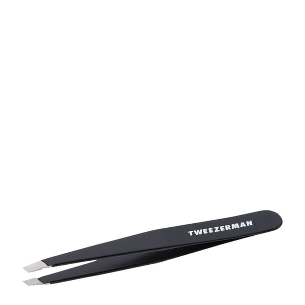 Tweezerman Skrå pincet Sparkling Black