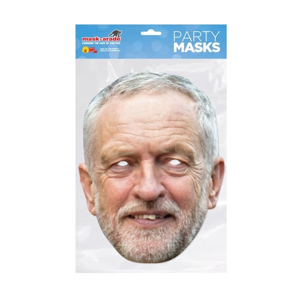 Mask-arade Jeremy Corbyn Celebrities Party Face Mask