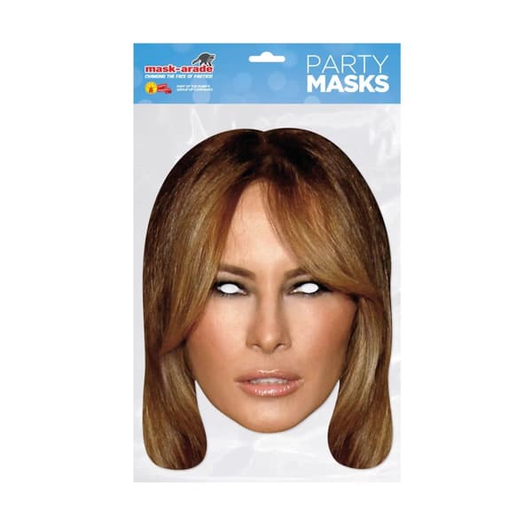 Mask-arade Melania Trump Celebrities Party Face Mask