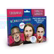 Mask-arade Chinless Wonders Photobooth rekvisitter (pakke med 20)