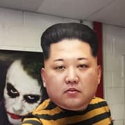 Mask-arade Kim Jong Un Celebrities Party Face Mask