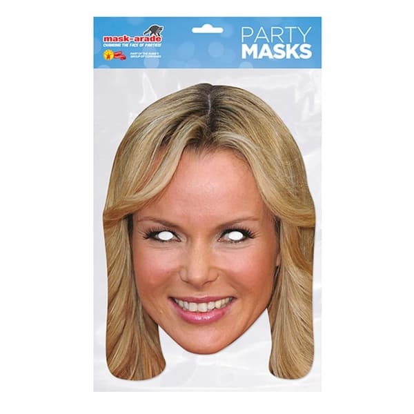 Mask-arade Amanda Holden Celebrities Party Face Mask