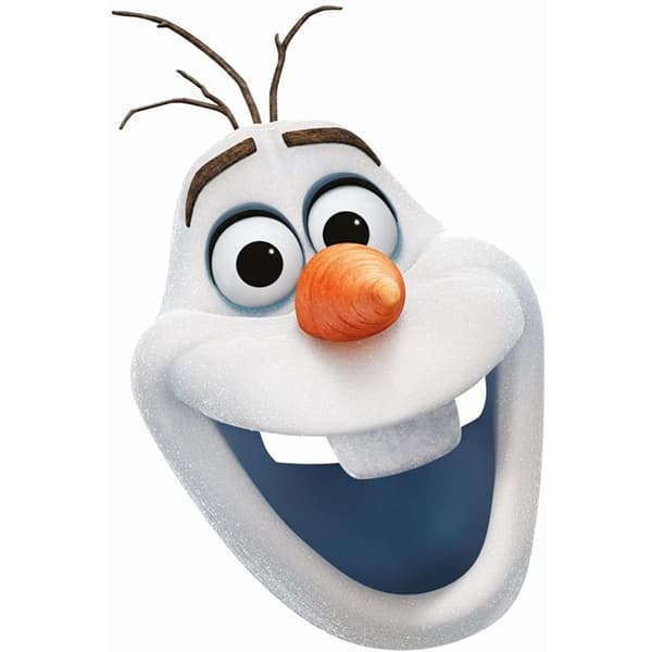 Mask-arade Frozen 2 Olaf festmaske