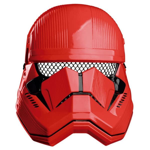 Star Wars Stormtrooper 1/2 maske Red One Size