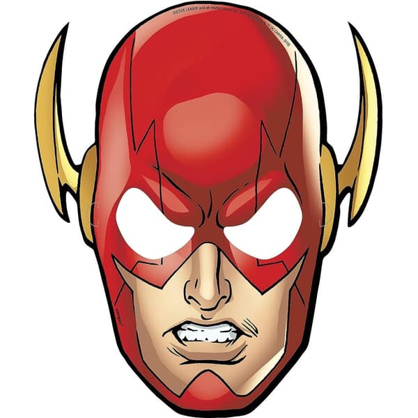 Justice League Characters Mask (Pack of 8)