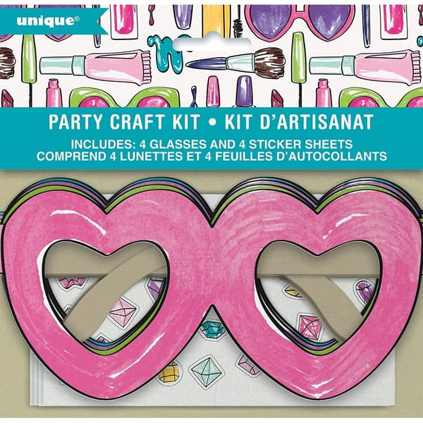 Unique Party Glasses Craft Kit