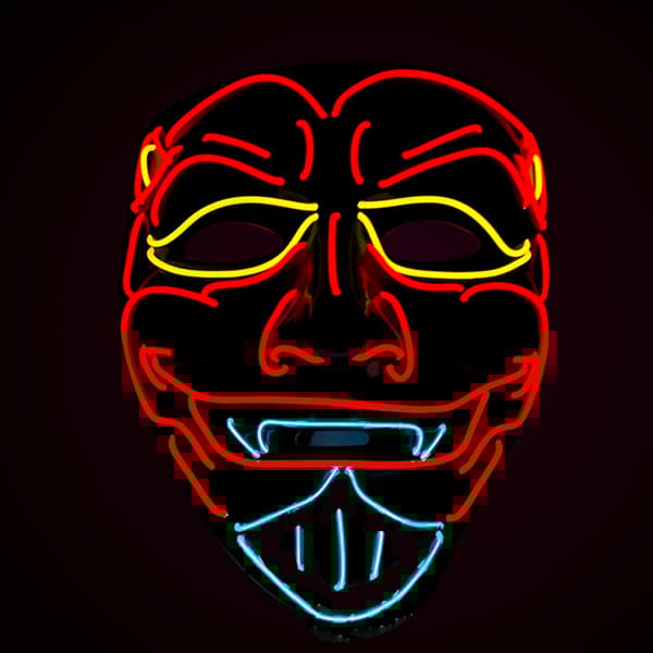 Led Mask Diablo