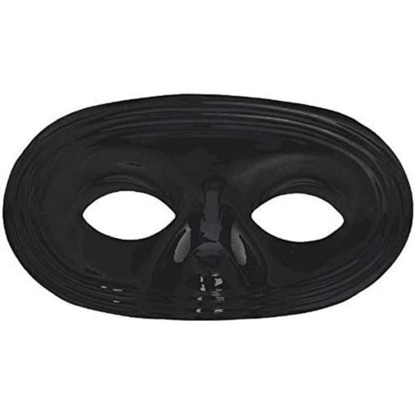 Amscan Western Bandit ögonmask (12-pack) Black One Size
