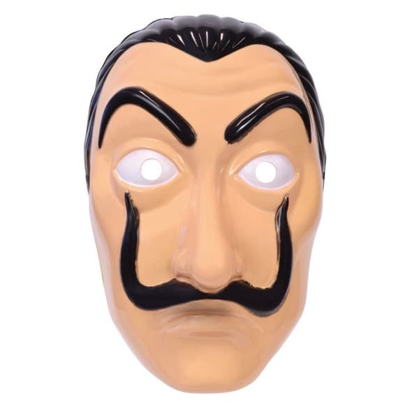 Bristol Novelty Eccentric Artist Mask Multicoloured One Size