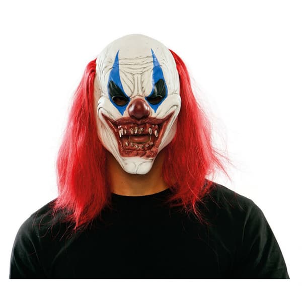 Latex Mask Diabolic Clown