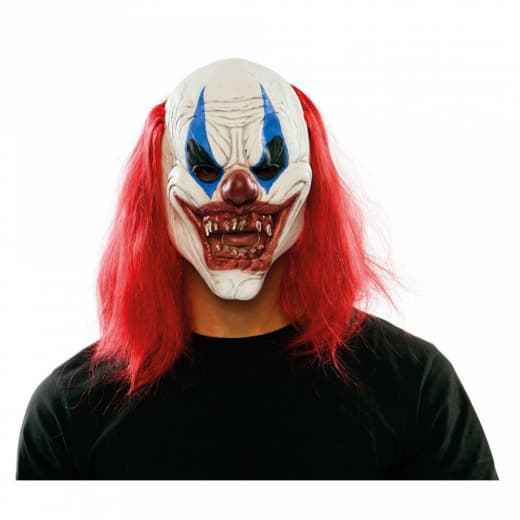 Latex Mask Diabolic Clown