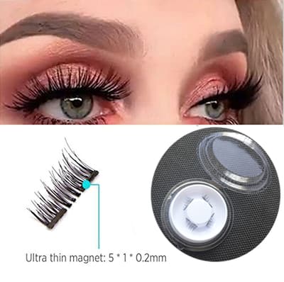 Magnetiska lösögonfransar