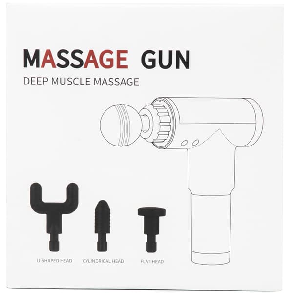 Massage Pistol 4 Massagehuvuden