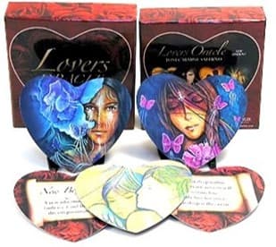 Lovers Oracle 45 heart-shaped Guidance Cards
