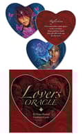 Miniatyrbild 1 av 6: Lovers Oracle 45 heart-shaped Guidance Cards