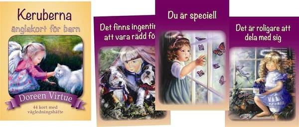 Keruberna - änglakort för barn (Svensk)