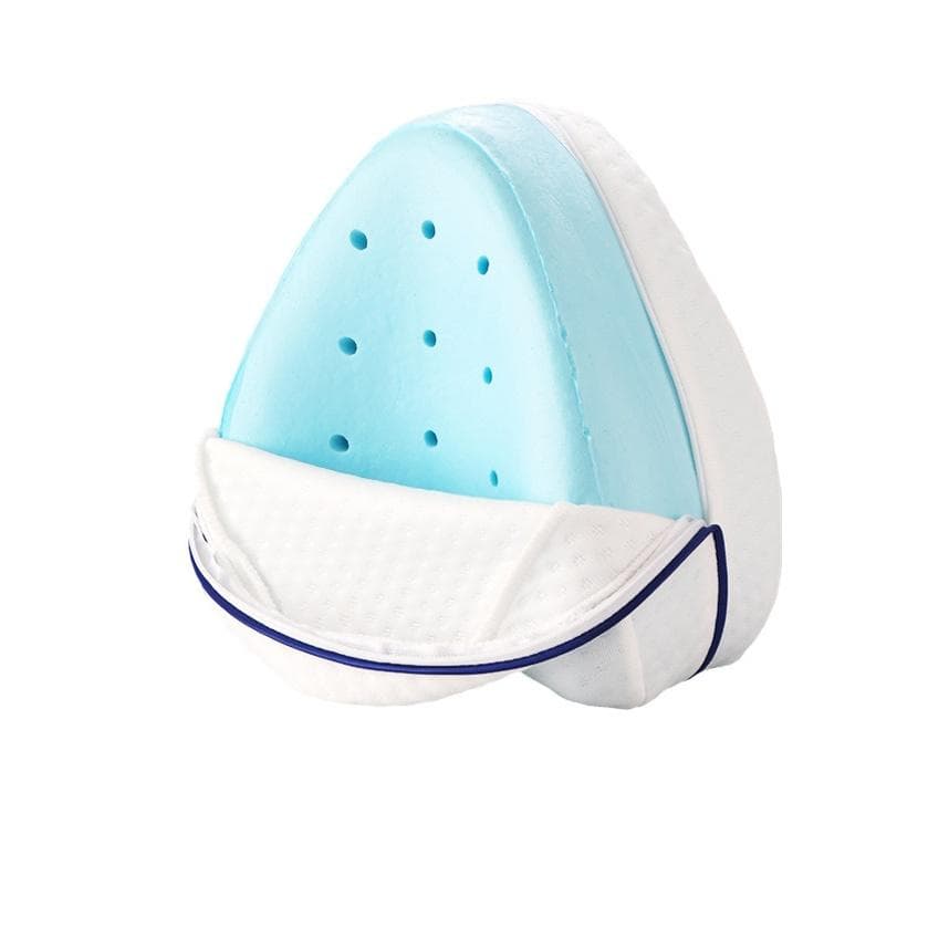 Ortopedisk ergonomisk benkudde i memory foam Blå