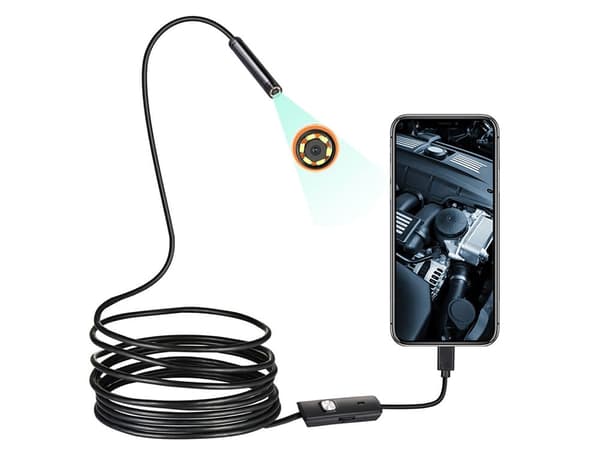 USB Otoskop HD Inspektionskamera USB-C för Android 5 meter