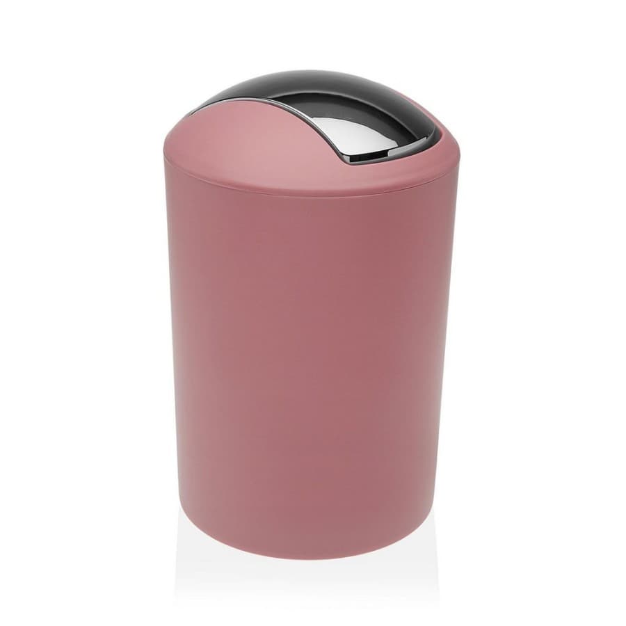 Papperskorg Versa Rosa polypropen (18 x 31 x 18 cm)