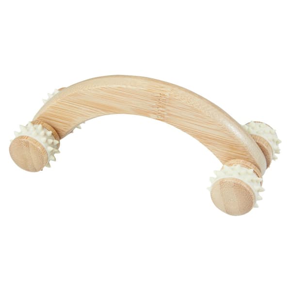 Bullet Volu Bamboo handhållen kroppsmassagerare Natural One Size
