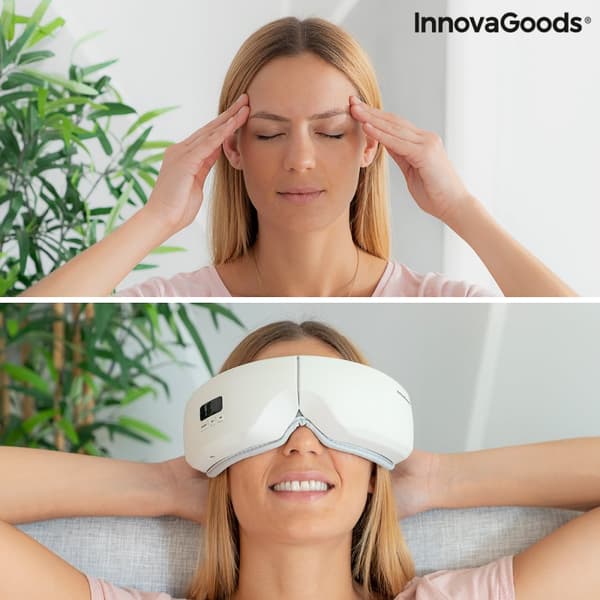 4-In-1 oogmassage-apparaat met luchtcompressie Eyesky InnovaGoods