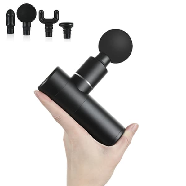 Massagepistol (4-huvuden) för effektiv muskelstimulans