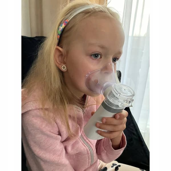 Bærbar inhalatorforstøver til børn og voksne