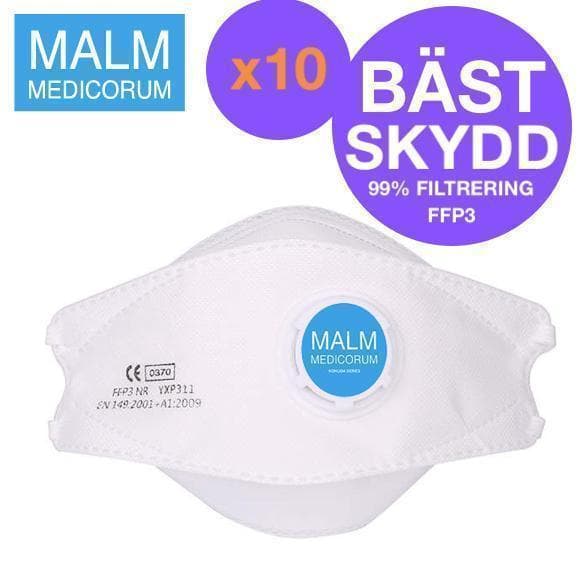 CE FFP3 FFP3 Malm Medicorum LAIANZHI 86 with Valve Protective mask Respiratory protection Mouthguard