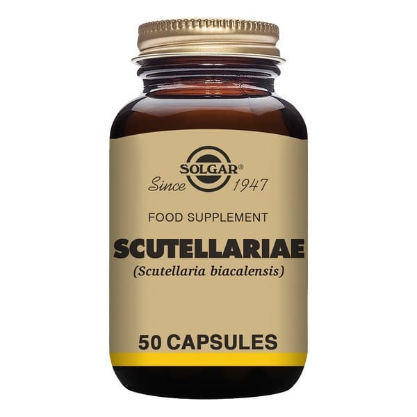 Scuttelariae (Scutellaria baicalensis) Solgar 520 mg (50 Kapslar)